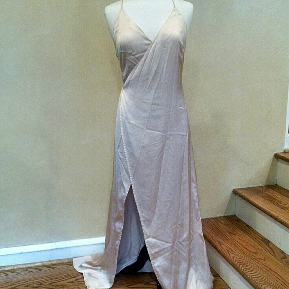 jarlo roxanne satin gown